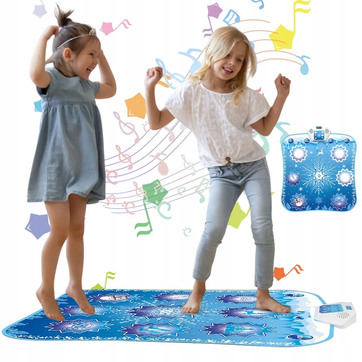INTERAKTYWNA DUŻA MATA MUZYCZNA GRA MATA TANECZNA Z 5 TRYBAMI GRY 91.5cm