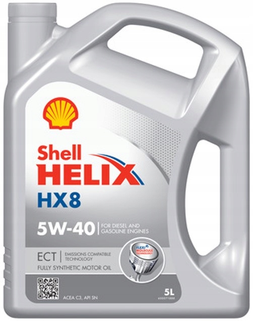 Shell Helix HX8 ECT 5W-40 5L / 550046689 Produkcji 08/2024