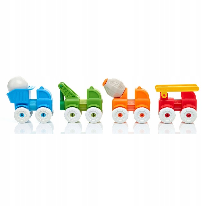 Klocki magnetyczne My First Vehicles Smart Max IUVI Games
