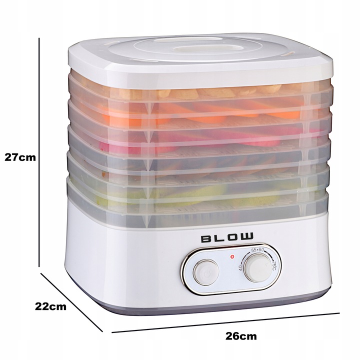 SUSZARKA DO GRZYBÓW OWOCÓW WARZYW RYB REGULACJA 5 SIT