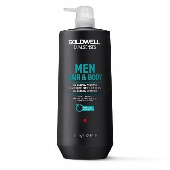 GOLDWELL Men szampon do włosów i ciała 1000ml