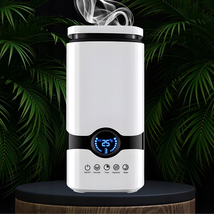 NAWILŻACZ POWIETRZA JONIZATOR AROMATERAPIA 3w1 DOTYKOWY WYŚWIETLACZ + PILOT