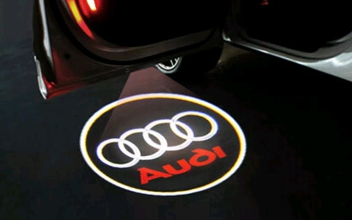 LED LOGO PROJEKTOR AUDI A1 A3 A4 A5 A6 A7 A8 Q3 Q5 Q7 R8 TT