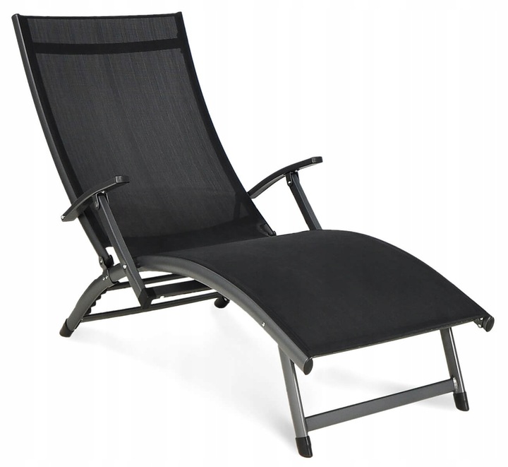Leżak Relax Black