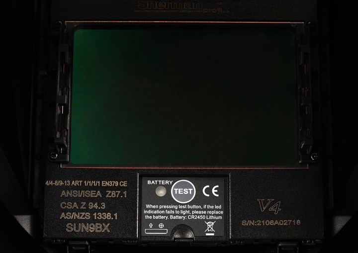 Przyłbica automatyczna MASKA samościemniająca SHERMAN V4 DO SPAWANIA MIG