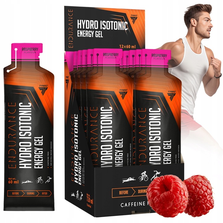 ŻEL NAWADNIAJĄCY IZOTONIK Trec Endurance Hydro Isotonic Gel 60ml PORĘCZNY