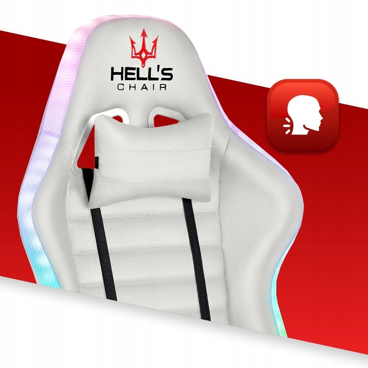 FOTEL GAMINGOWY DLA GRACZA BIUROWY HELL'S