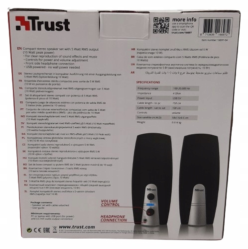 Zestaw głośników komputerowych Trust Mila 2.0