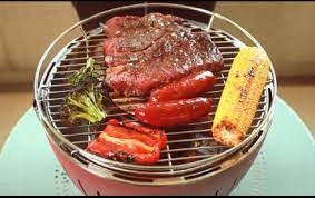 GRILL WĘGLOWY BEZDYMNY LOTUSGRILL PRZENOŚNY OGRODOWY STANDARD PLUS TORBA