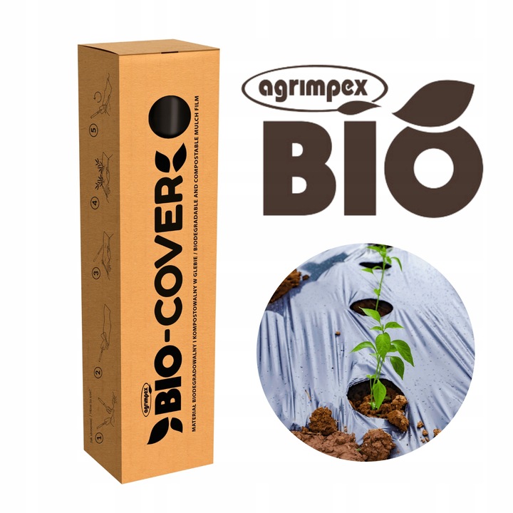 BioCover Materiał do Ściółkowania 1x20m | Ekologiczny i Biodegradowalny