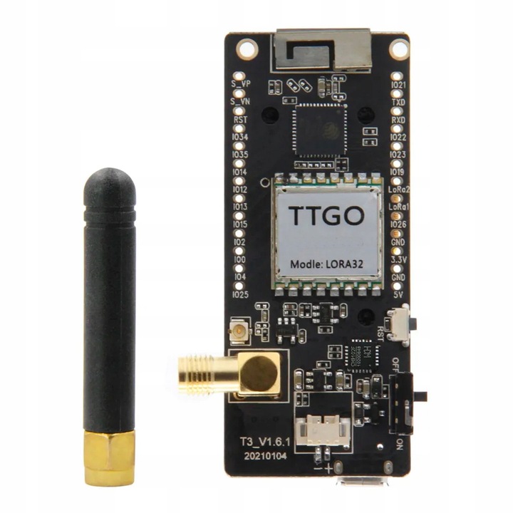 ESP32 LilyGO TTGO V2.1_1.6 LoRa32 Paxcounter LoRa SX1278 433MHz OLED WiFi B