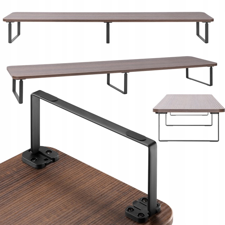 MOZOS DUAL RISER P PODSTAWA PÓŁKA POD DWA MONITORY ERGONOMICZNY DO LAPTOPA