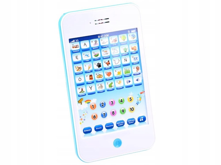 TABLET DLA DZIECI EDUKACYJNE INTERAKTYWNY J.POLSKI