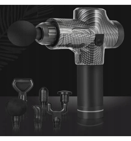 PISTOLET DO MASAŻU MOCNY MASAŻER MASSAGE GUN PRO