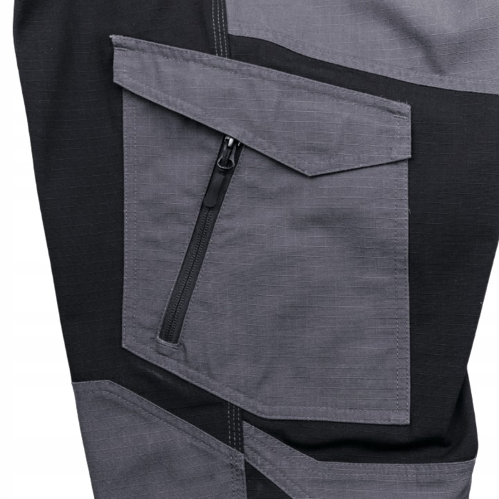 Spodnie robocze męskie Bojówki ochronne BHP Oddychające RIPSTOP Mocne r. 52