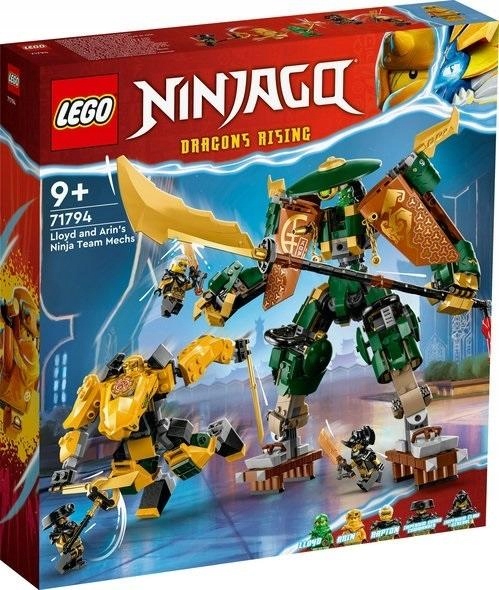 LEGO NINJAGO 71794 DRUŻYNA MECHÓW NINJA LLOYDA....