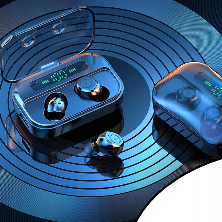 SŁUCHAWKI BEZPRZEWODOWE DOUSZNE Z MIKROFONEM M7 PRO SPORTOWE do IOS ANDROID