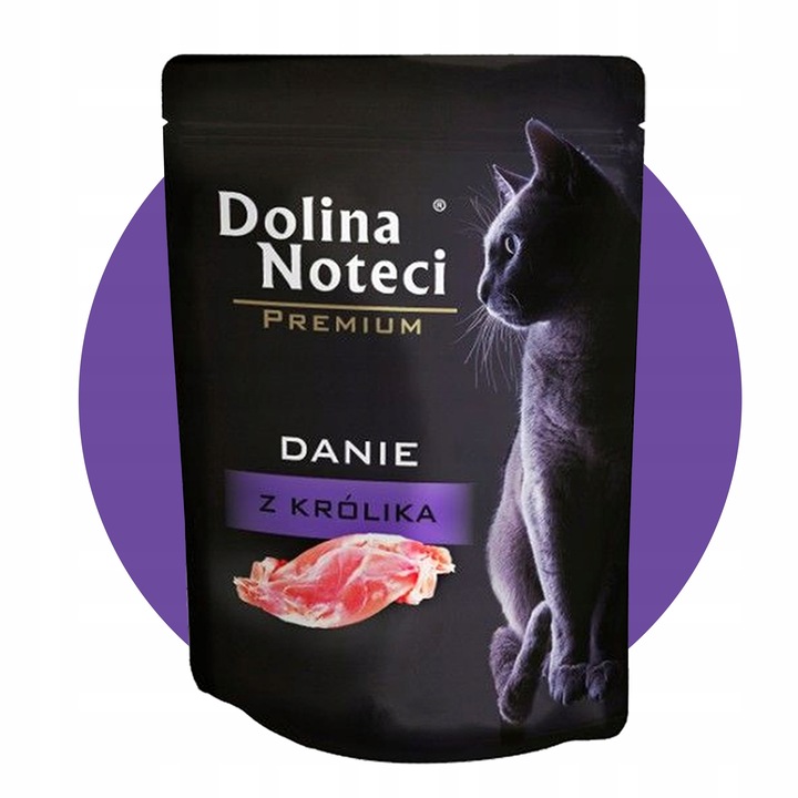 DOLINA NOTECI MOKRA KARMA DANIE DLA KOTA MIX SMAKÓW 20X85G BEZ ZBÓŻ
