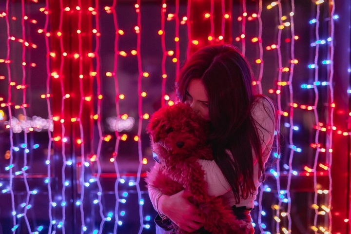 Inteligentna Kurtyna LED Twinkly 210 RGB W 2,1m