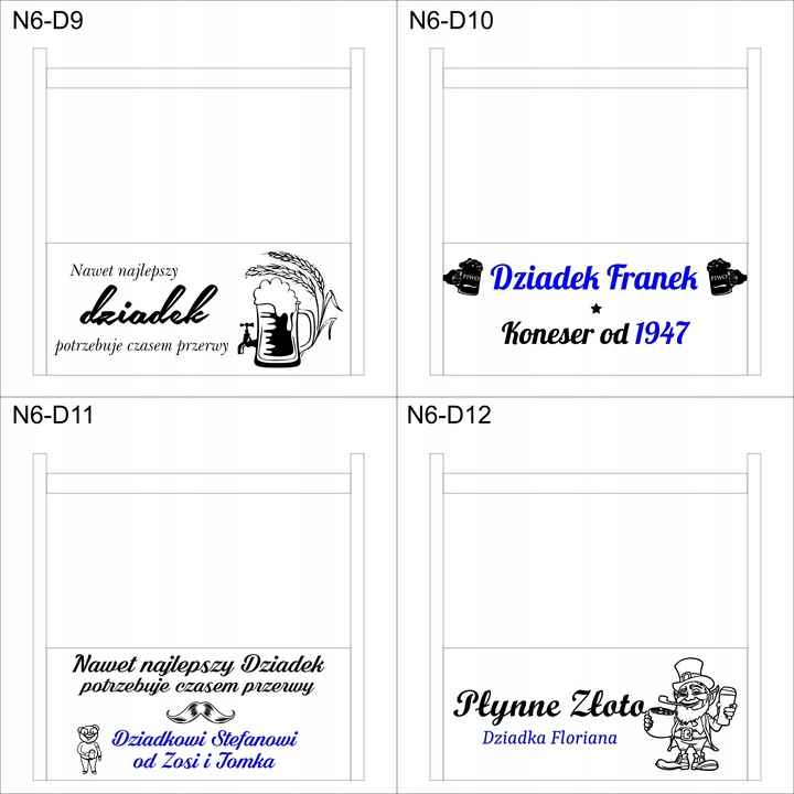 NOSIDŁO NA PIWO +OTWIERACZ PREZENT CHŁOPAKA FACETA