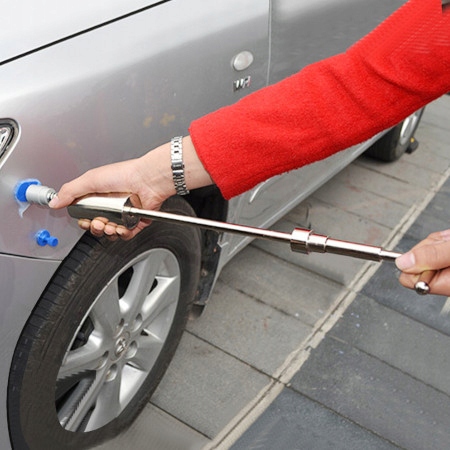 Zestaw do Wyciągania Usuwania Wgnieceń karoseri Młotek + ssak + Pistolet KL