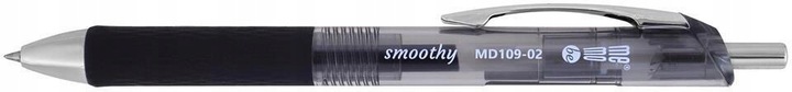 Pióro żelowe MemoBe Smoothy 0.5mm czarny x15
