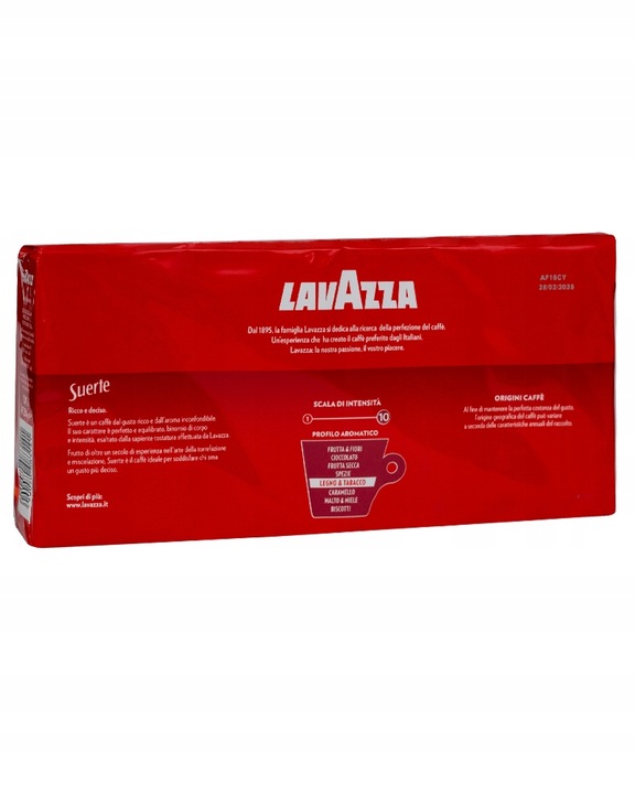 Włoska Kawa mielona LAVAZZA SUERTE 4 x 250g