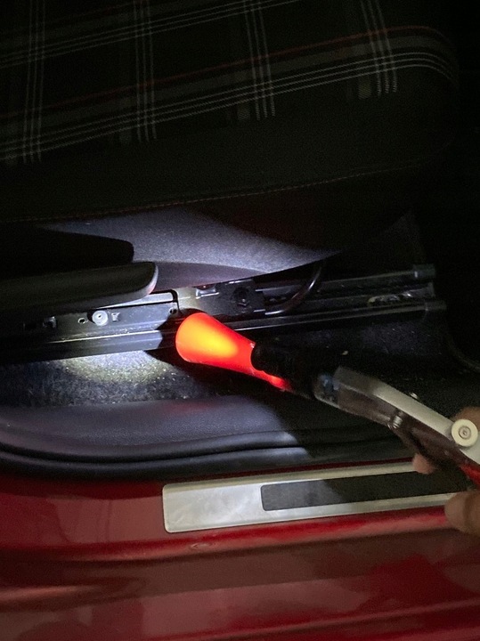 LAMPKA LED do pistoletu TORNADOR oświetla zakątki