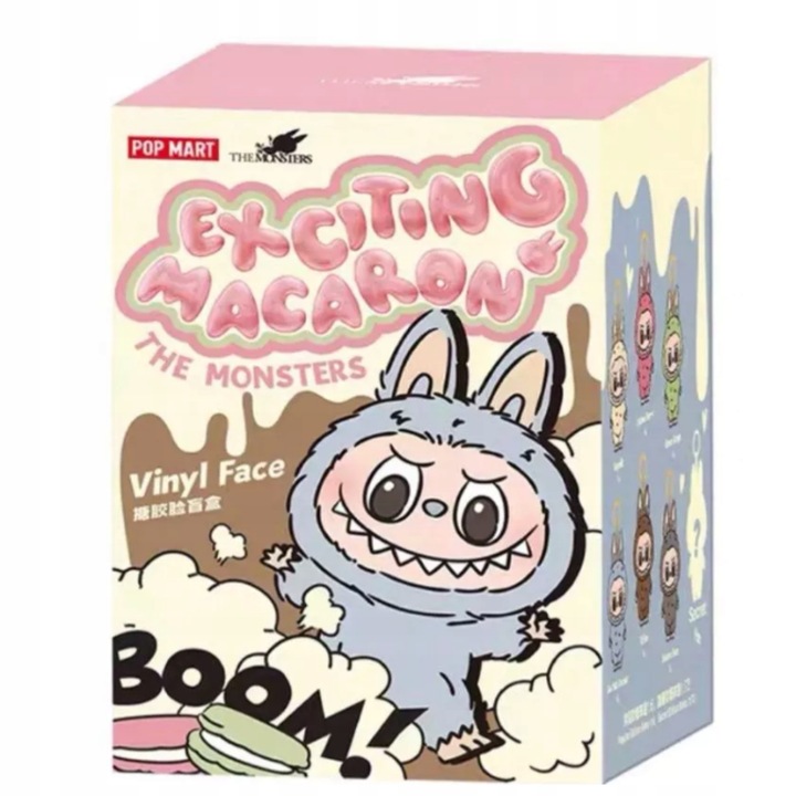 LABUBU BLIND BOX BRELOK MASKOTKA NIESPODZIANKA LALKA THE MONSTERS ANIME