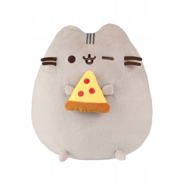 PUSHEEN z PIZZĄ, pizza w łapkach 24cm SUPER SOFT