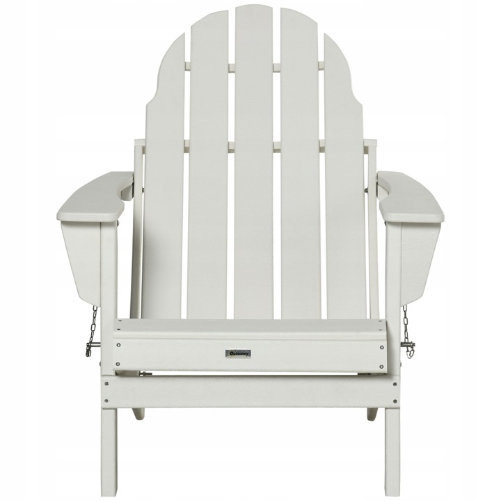 Adirondack-Gartenstuhl Weiß