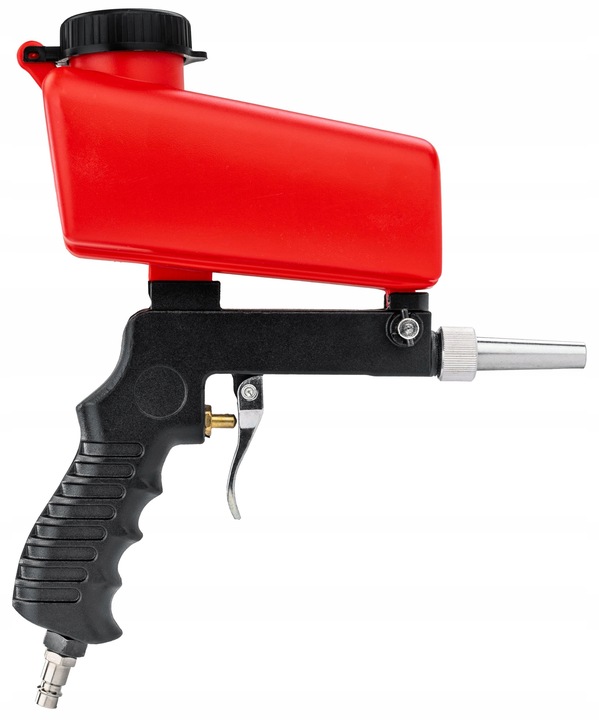 PISTOLET DO PIASKOWANIA ZE ZBIORNIKIEM PNEUMATYCZNY 650ML 1/4" 8BAR 6,5 MM