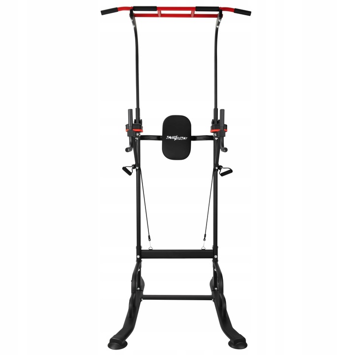 DRĄŻEK STACJONARNY WIELOFUNKCYJNY DO PODCIĄGANIA PORĘCZE DO ĆWICZEŃ DIPÓW