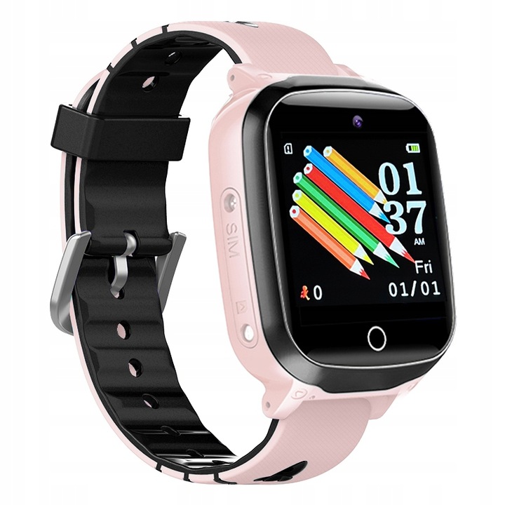 SMARTWATCH ZEGAREK DLA DZIECKA ROZMOWY MIEJSCE NA SIM APARAT GRY MENU PL