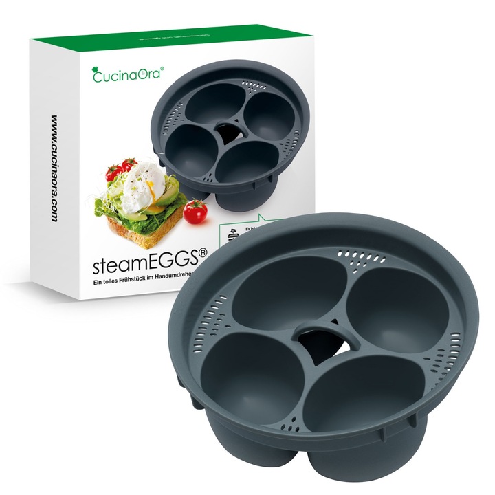 steamEGGS: Idealne Jajka w Koszulkach do Thermomix TM7/TM6/TM5/TM31 Wkładka