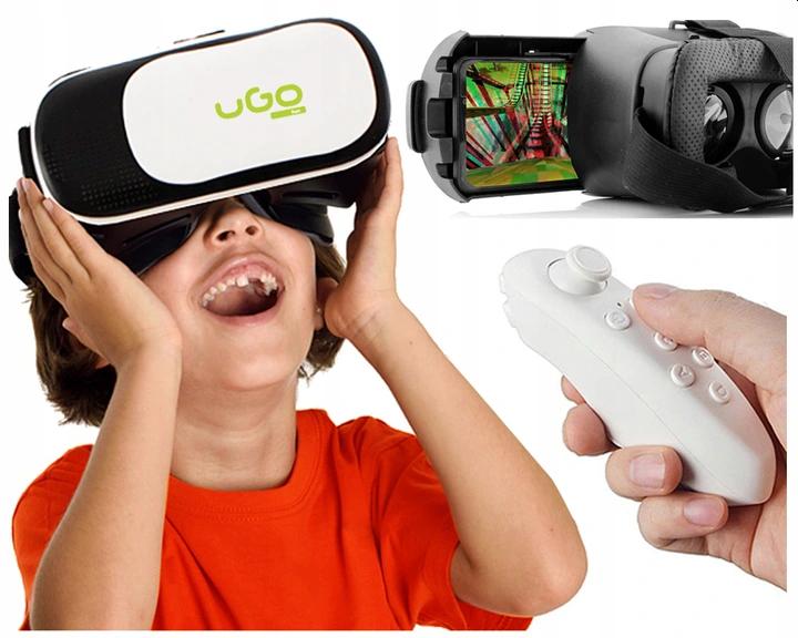 GOOGLE VR OKULARY 3D do Telefonu +Słuchawki Pilot