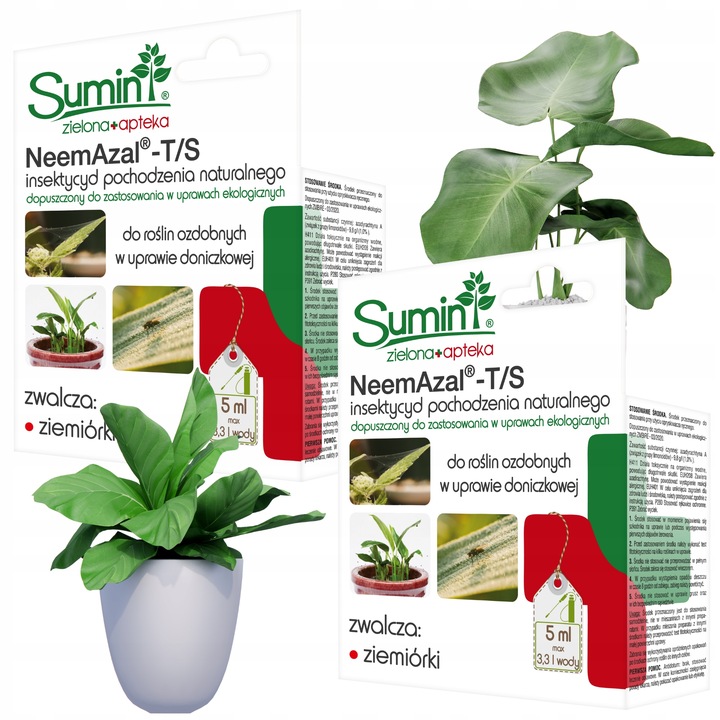 NEEMAZAL T/S PREPARAT NA ZIEMIÓRKI inne szkodniki, oprysk roślin ozdobnych