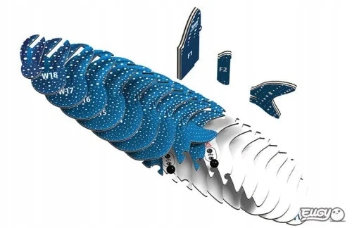 Rekin Wielorybi - Eko Układanka 3D - Eugy