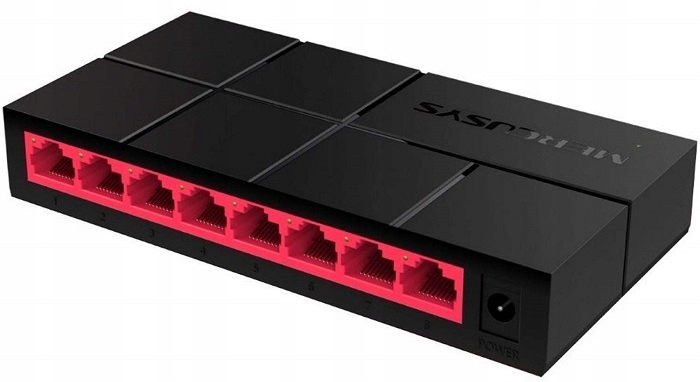 Switch 8 PORT GIGABIT Rozdzielacz Sieci LAN 1gb ENERGOOSZCZĘDNY TP LINK 8x