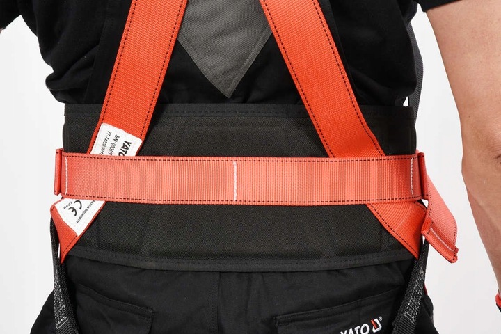 YATO SZELKI BEZPIECZEŃSTWA BHP Z PASEM BIODROWYM ASEKURACJYJNE YT-74220