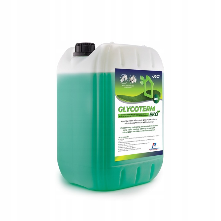 GLIKOL PROPYLENOWY PŁYN SOLARNY -35C 10L EKO NIEZAMARZAJCY EKOLOGICZNY