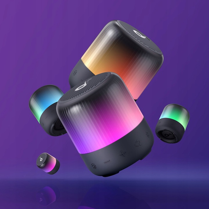 Głośnik przenośny Bluetooth Soundcore Glow Mini Czarny