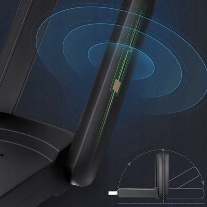 1300Mbps ZEWNĘTRZNA Karta Sieciowa WI-FI Adapter USB 3.0 DUAL 2 Anteny 5GHz