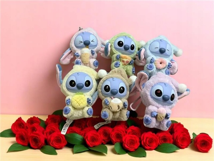 BRELOCZEK STICH ZABAWKA PLUSZAK SKRZYNKA FIGURKA BRELOK DO PLECAKA MASKOTKA