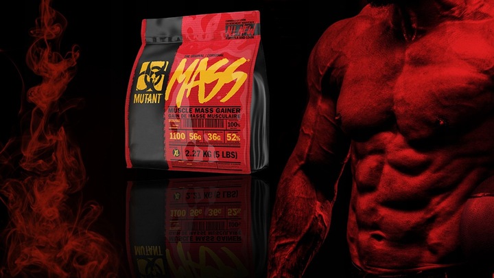 PVL Mutant Mass 2270g ODŻYWKA GAINER MASA Z USA białko Wanilia