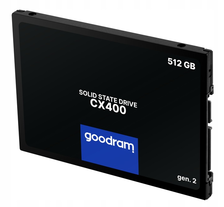 Dysk SSD GOODRAM 512GB CX400 G.2 2,5 SATA3 technologia 3D NAND Flash