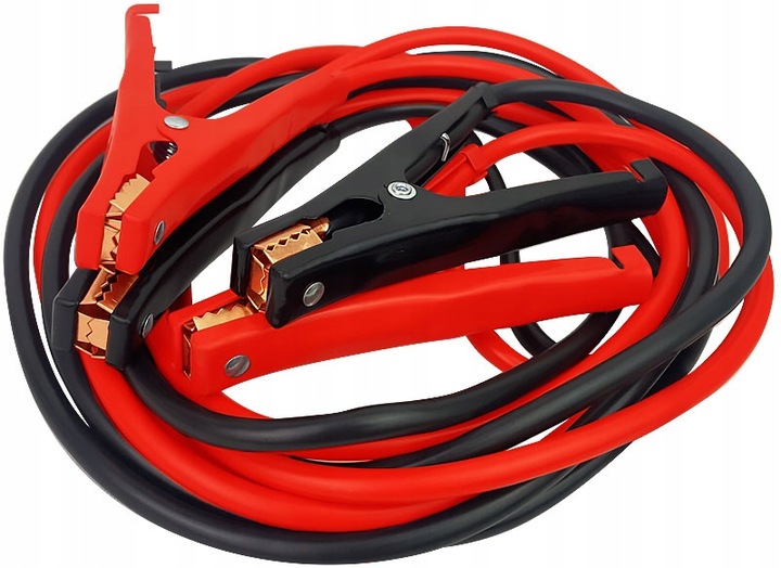 PRZEWODY ROZRUCHOWE DO AKUMULATORA 800A 4M GRUBE KABLE SOLIDNE