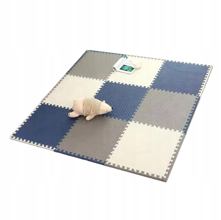 MATA PUZZLE PODŁOGA PIANKA NA SIŁOWNIĘ DO ĆWICZEŃ 180x180CM 9 SZTUK FT57A