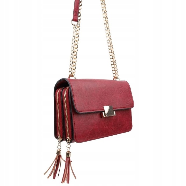 TOREBKA DAMSKA KOPERTÓWKA WIZYTOWA NA RAMIĘ ELEGANCKIE