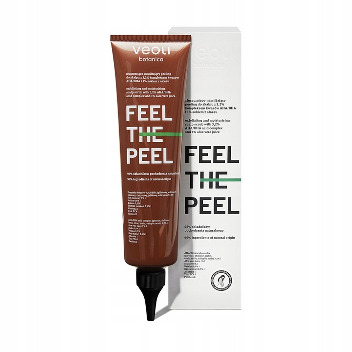 Veoli Botanica FEEL THE PEEL 150ml peeling o skóry głowy